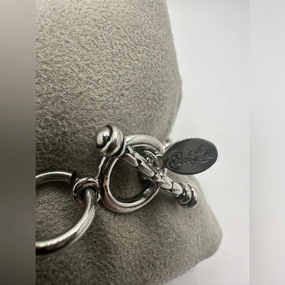 Silver Snakeskin Chain Bracelet - Picture 4 of 6